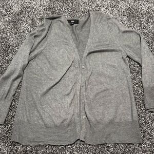 Mossimo Gray Women's cardigan Sweater xxl